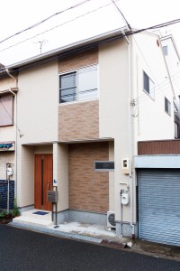 リフォーム後の外観の写真です。